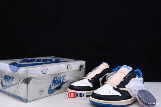 Cheap TB DM7866-140 x Travis 1 Air Fragment Jordan x Scott Retro Design Low 0805